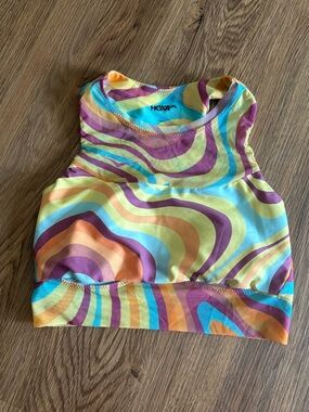 Hoka Elaro Crop Sports Bra